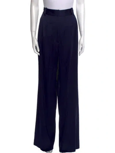 Pre-owned Favorite Daughter Wide Leg Pants In Black