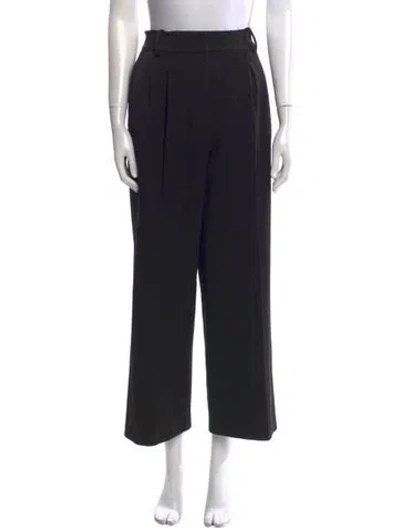 Pre-owned Favorite Daughter Wide Leg Pants In Black