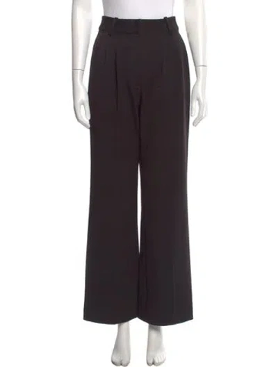 Pre-owned Favorite Daughter Wide Leg Pants In Black