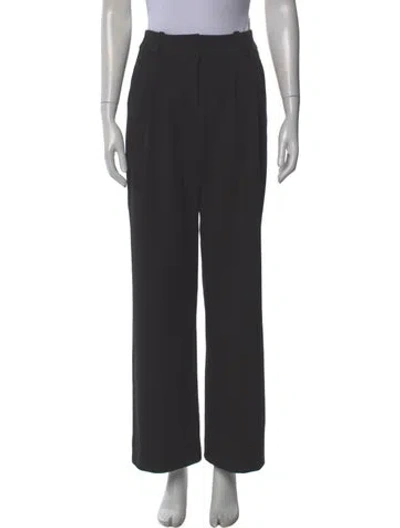 Pre-owned Favorite Daughter Wide Leg Pants In Black