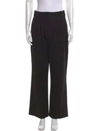 Pre-owned Favorite Daughter Wide Leg Pants In Black