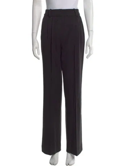 Pre-owned Favorite Daughter Wide Leg Pants In Black