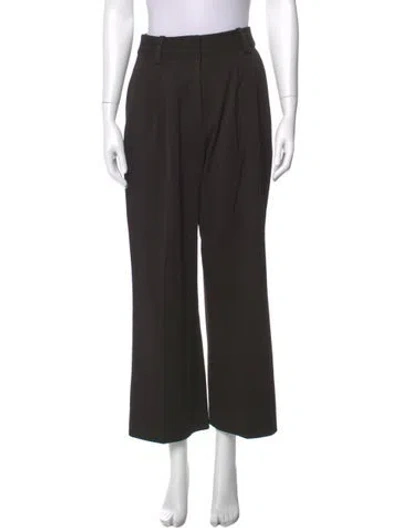 Pre-owned Favorite Daughter Wide Leg Pants In Black