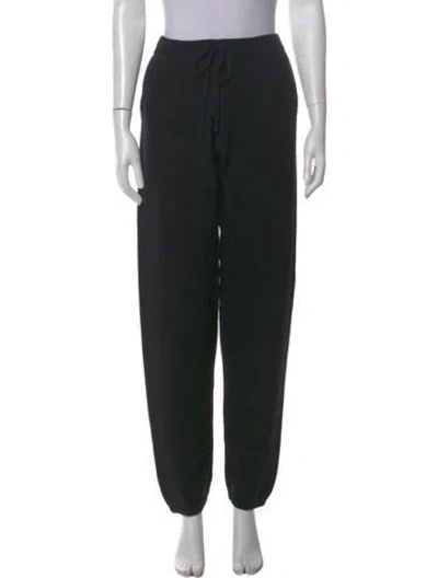 Pre-owned Favorite Daughter Wide Leg Pants In Black