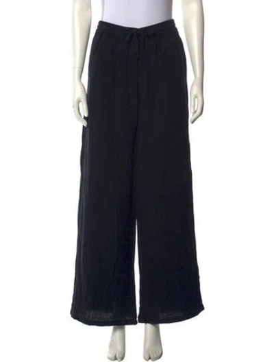 Pre-owned Favorite Daughter Wide Leg Pants In Blue