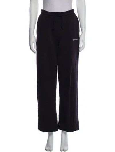 Pre-owned Favorite Daughter Wide Leg Pants In Blue