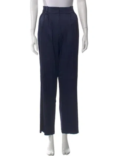 Pre-owned Favorite Daughter Wide Leg Pants In Blue