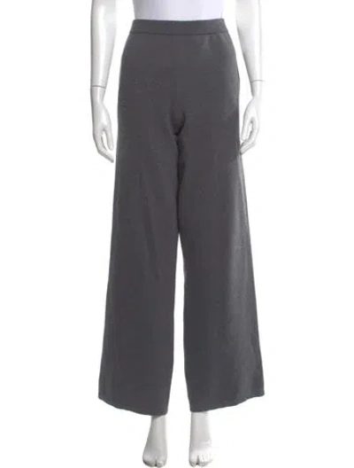 Pre-owned Favorite Daughter Wide Leg Pants In Gray