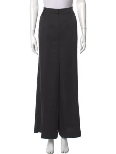 Pre-owned Favorite Daughter Wide Leg Pants In Gray