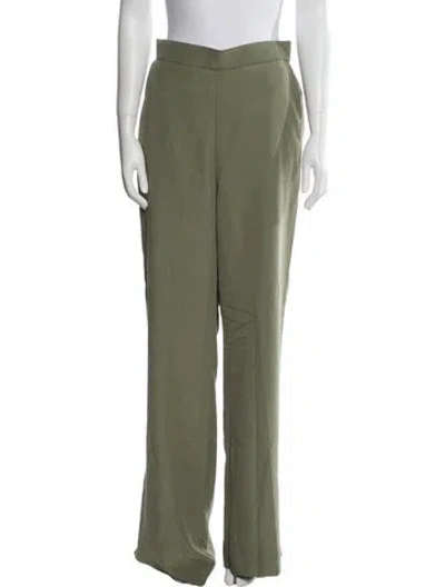 Pre-owned Favorite Daughter Wide Leg Pants In Green
