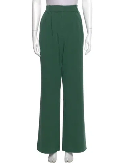 Pre-owned Favorite Daughter Wide Leg Pants In Green