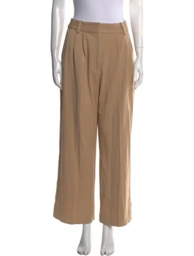 Pre-owned Favorite Daughter Wide Leg Pants In Neutral