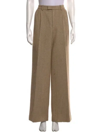 Pre-owned Favorite Daughter Wide Leg Pants In Neutral