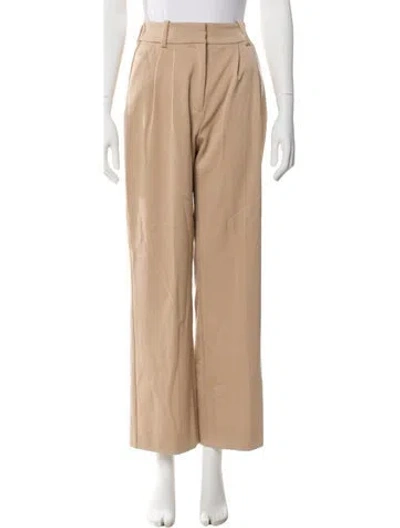 Pre-owned Favorite Daughter Wide Leg Pants In Neutral