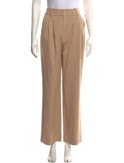 Pre-owned Favorite Daughter Wide Leg Pants In Neutral