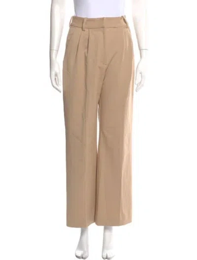 Pre-owned Favorite Daughter Wide Leg Pants In Neutral