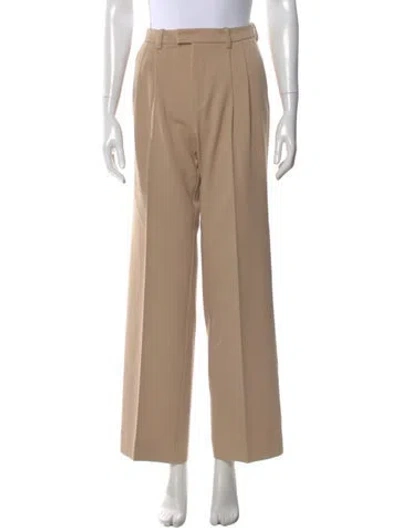 Pre-owned Favorite Daughter Wide Leg Pants In Neutral