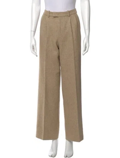 Pre-owned Favorite Daughter Wide Leg Pants In Neutral