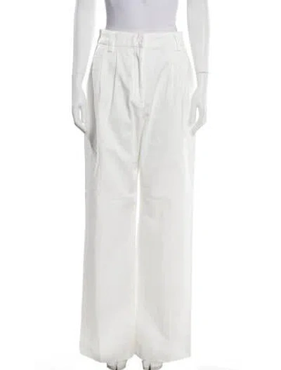 Pre-owned Favorite Daughter Wide Leg Pants In Neutral