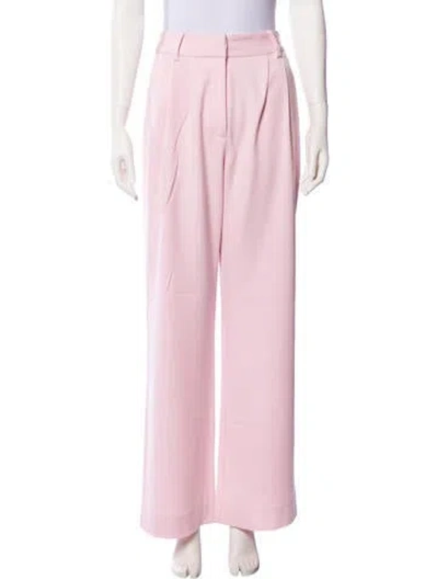 Pre-owned Favorite Daughter Wide Leg Pants In Pink