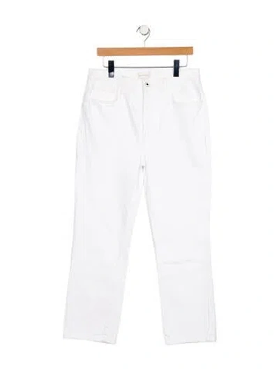 Pre-owned Favorite Daughter Wide Leg Pants In White