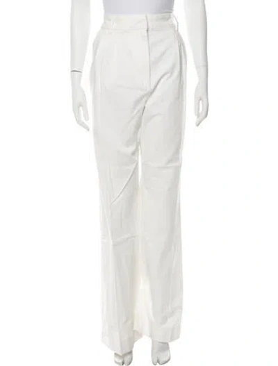 Pre-owned Favorite Daughter Wide Leg Pants In White