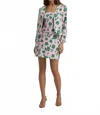 Favorite Daughter The Willow Floral Stretch Cotton Bolero Jacket In Multi