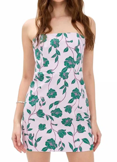 Favorite Daughter Willow Mini Dress In Wisteria In Pink
