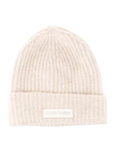 Pre-owned Favorite Daughter Winter Beanie In Neutral