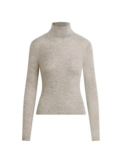 Favorite Daughter Take It Easy Long Sleeve Top In Heather Grey In Gray