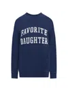 Favorite Daughter Collegiate Sweatshirt In Navy