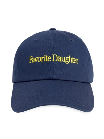 Favorite Daughter Women's Embroidered Logo Baseball Cap In Blue