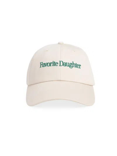 Favorite Daughter Women's Embroidered Logo Baseball Cap In Neutral