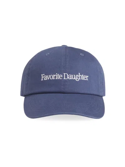 Favorite Daughter Women's Embroidered Logo Baseball Cap In Blue