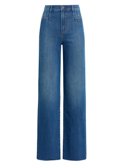 Favorite Daughter Women's Jordie Straight High-rise Jeans In Blue