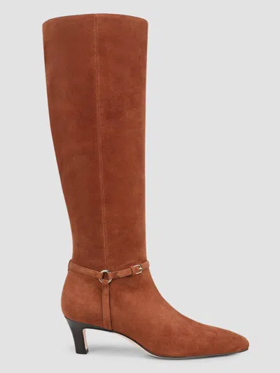 Favorite Daughter Women's Lila 75mm Suede Knee-high Boots In Brown