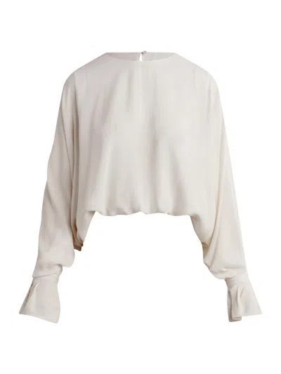Favorite Daughter Making Me Blush Top In Neutral