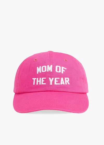 Favorite Daughter Women's Mom Of The Year Baseball Hat In Pink