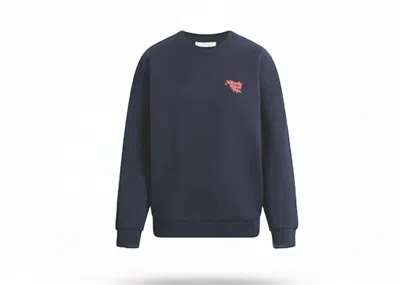 Favorite Daughter Women's Nobody Wants This Embroidery Sweatshirt In Navy In Blue