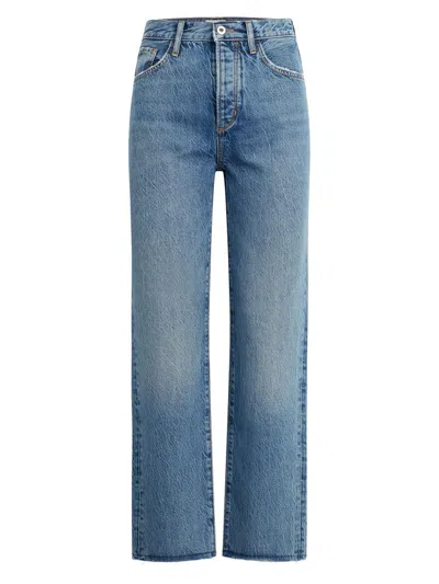 Favorite Daughter Women's Otto Stretch-cotton High Rise Straight-leg Jeans