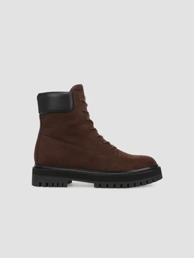 Favorite Daughter Women's Parker Suede Ankle Boots In Coffee Bean Black