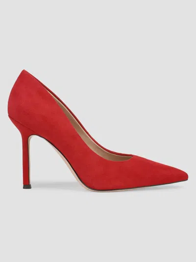 Favorite Daughter Women's Riley 95mm Suede Pumps In Red