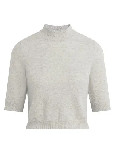 Favorite Daughter Women's The Bonnie Cashmere Mock Turtleneck Sweater In Gray