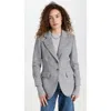 Favorite Daughter Women's The City Blazer, Forest Grey In Multi