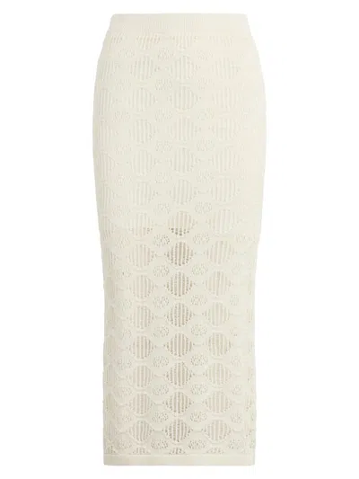 Favorite Daughter Women's The Courtside Midi-skirt In White