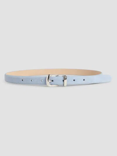Favorite Daughter Women's The Dottie Suede Belt In Blue