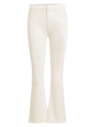 Favorite Daughter Women's The Erin Low-rise Crop Boot-cut Jeans In Leche