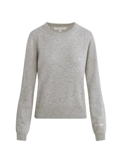 Favorite Daughter Women's The Favorite Cashmere Crewneck Sweater In Gray