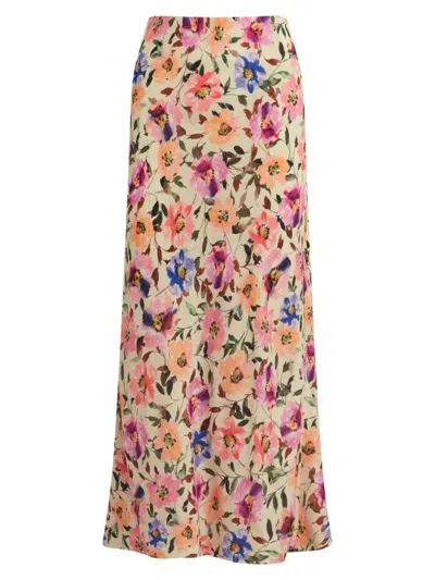 Favorite Daughter Women's The Favorite Floral Maxi Skirt In Prosecco Floral