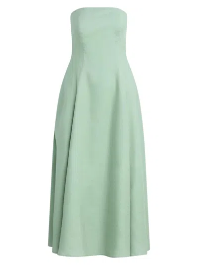 Favorite Daughter Women's The Favorite Strapless Maxi Dress In Green